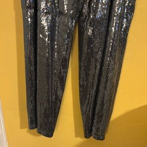 A New Day Silver Sequin Pants